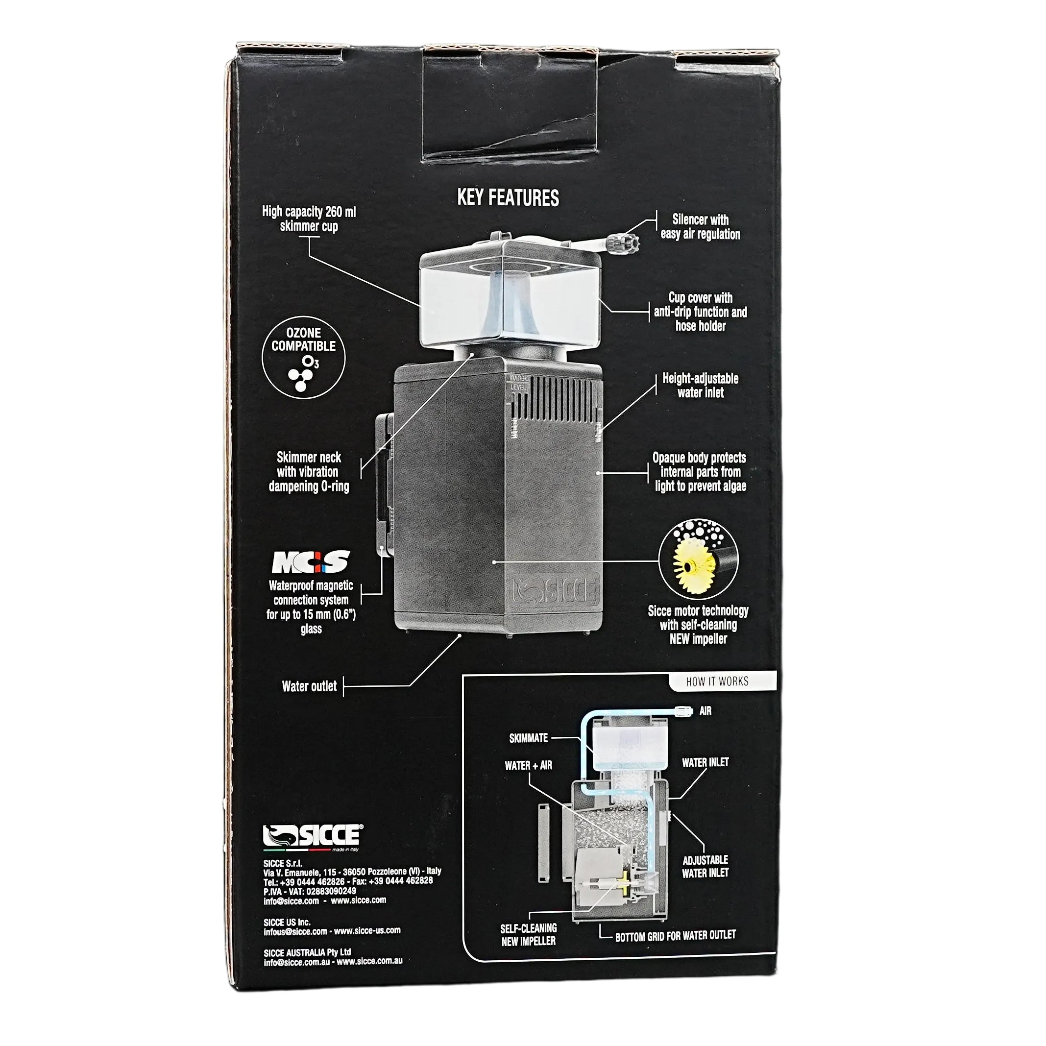 Shark Internal Skimmer by Sicce