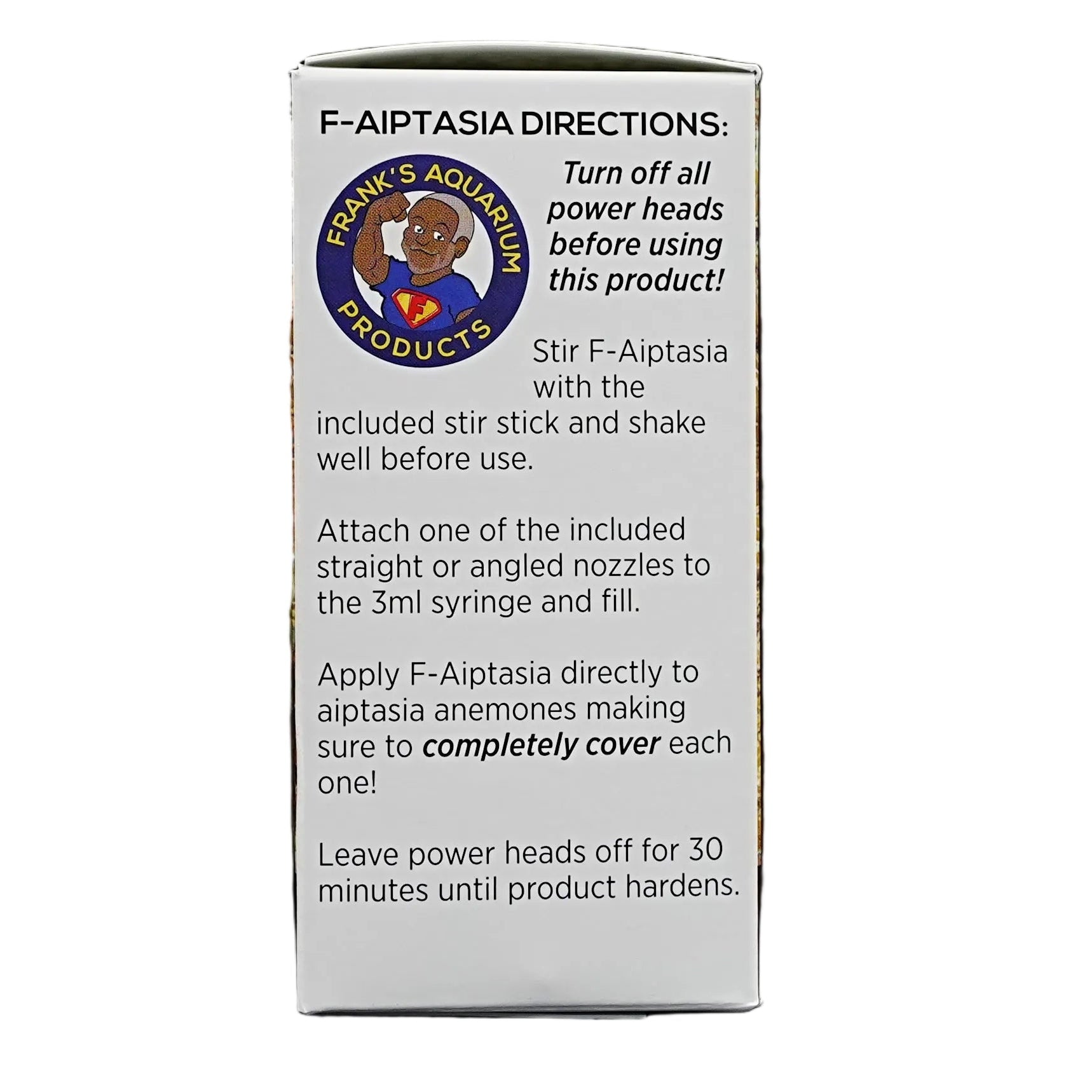 F-Aiptasia Killer: Reef-Safe Aiptasia Treatment (