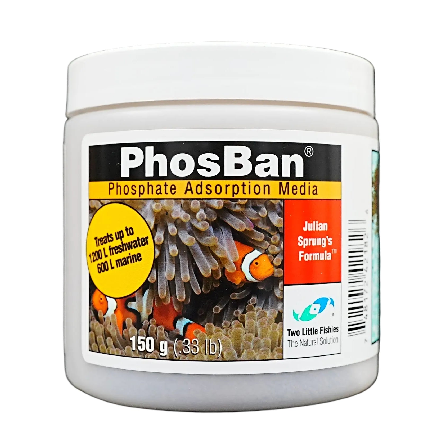 PhosBan®: Phosphate Adsorption by Two Little Fishies