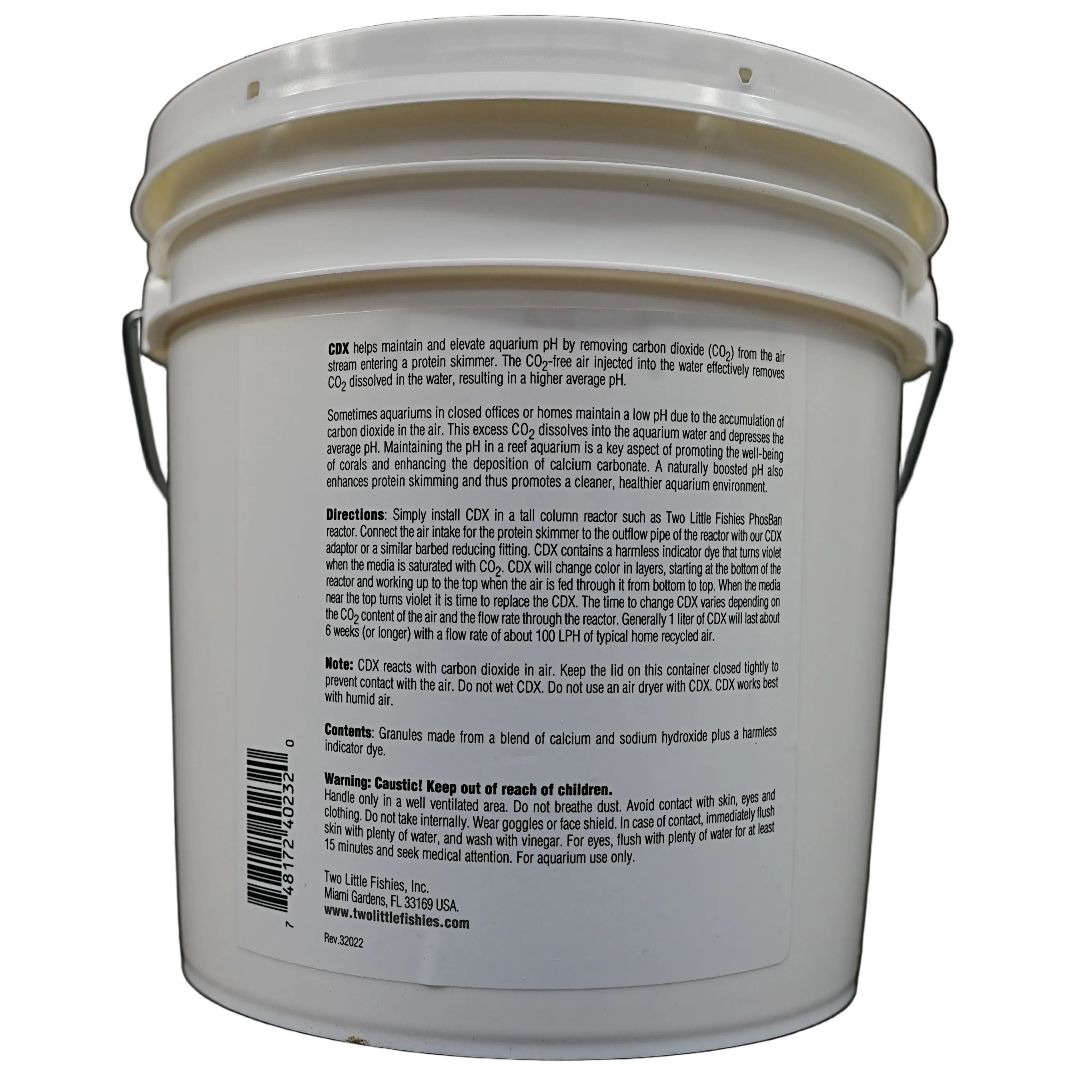 CDX® Carbon Dioxide Adsorption Media by Two Little Fishies