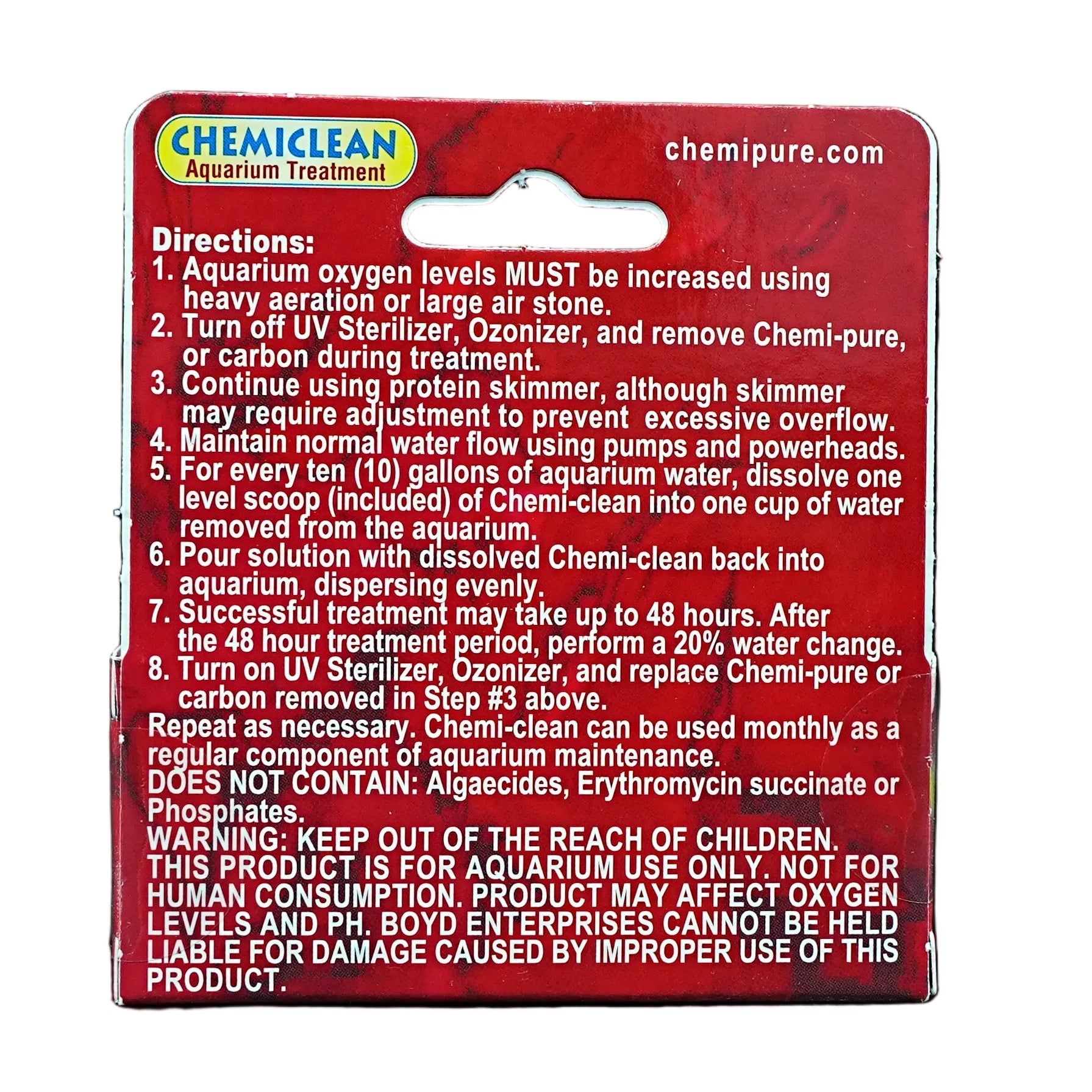 Chemiclean 6g Red Slime Remover (Cyanobacteria)