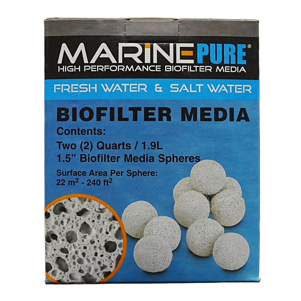 MarinePure Ceramic Biomedia 1 1/2” Spheres High-Performance Bio-Media