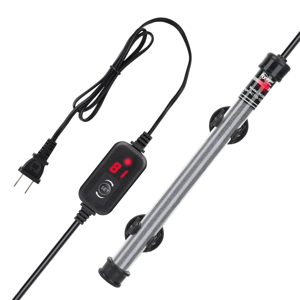 hygger Submersible Aquarium Heater with Temperature Controller for up to 20/26/40/48 Gallons