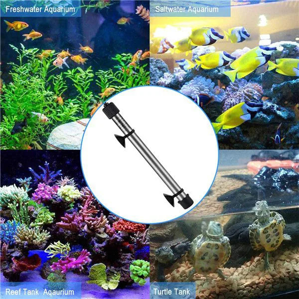 hygger Titanium Aquarium Heater with External IC Thermostat Controller for Saltwater and Freshwater